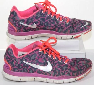 Nike Free 5 TR Fit 3 Running Cross Training Shoes Pink 555159-601 Womens Sz 7.5 - Picture 1 of 12