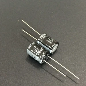 200pcs 680uF 10V Japan ELNA RJF 10x12.5mm 10V680uF Low Impedance Audio Capacitor - Picture 1 of 2