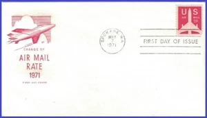 USA3 #C78 U/A HOUSE OF FARNAM FDC Jet Airliner - Imagen 1 de 1