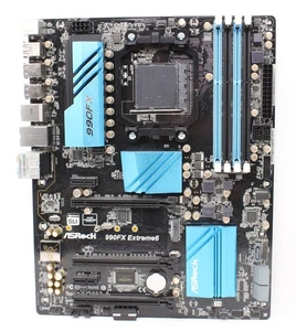 ASRock 990FX Extreme6 AMD 990FX ATX Mainboard Socket AM3+ (#7724) - Zdjęcie 1 z 3