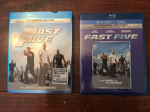 Fast Five Blu-ray & DVD  with Cardboard Outsert - Picture 1 of 3