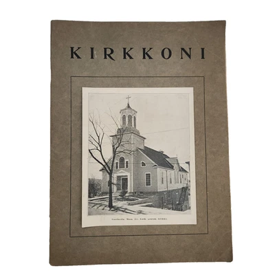 Kirkkoni Finnish Lutheran Church Gardner Massachusetts 1928 Local Ads Genealogy - Image 1 of 4