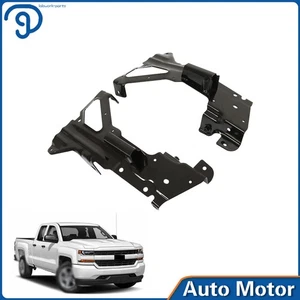 2Pcs Front Bumper Bracket GM1063113 GM1062113 For Chevy Silverado 1500 2016-2018 - Picture 1 of 15