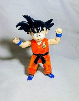 Vintage Dragon Ball Z Kid Goku 2003 Jakks Pacific Action Figure DBZ No Tail  - Image 1 of 4