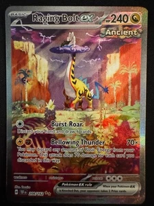 Raging Bolt ex 208/162 Sv05: Temporal Forces Holo NM - Bild 1 von 2