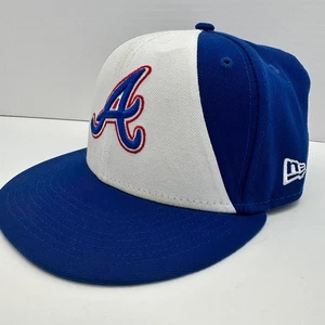 Berretto Atlanta Braves 59Fifty taglia 7 1/8 uomo MLB baseball mantenere l'oscillazione nuova era - Foto 1 di 12