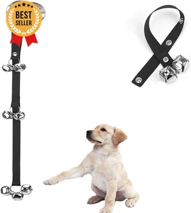 Timbres para perros Puppy Bells, entrenamiento para ir al baño, calidad premium, 3 broches de presión para ajustar - Imagen 1 de 12