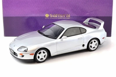1:12 Kyosho Resina Toyota Supra (A80) Coupé Argento KSR12006S - Immagine 1 di 4