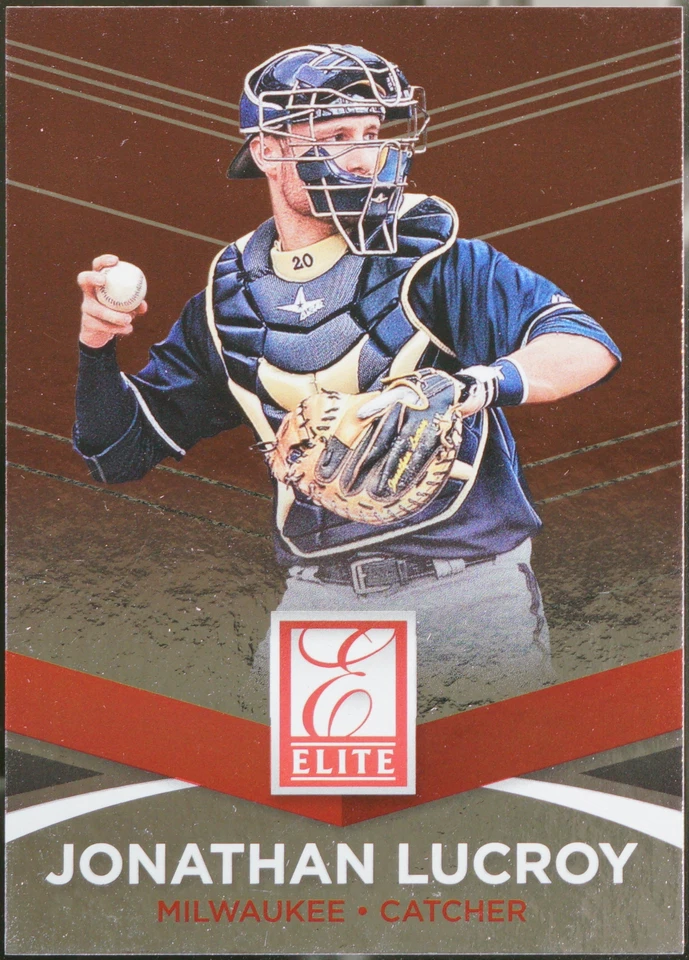 2015 Donruss - Elite Baseball Jonathan Lucroy #16 NM - Image 1 of 1