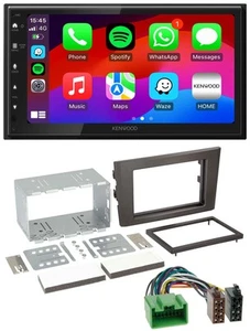 Kenwood MP3 USB DAB 2DIN Bluetooth Autoradio für Volvo XC 90 07-14 16 Pin - Bild 1 von 9