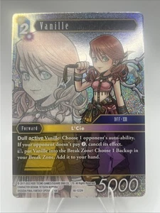 Final Fantasy TCG Resurgence of Power #18-122H Vanille Foil - Picture 1 of 2