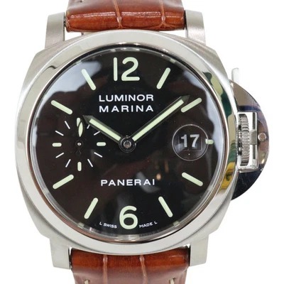 Reloj usado para hombre PANERAI Luminor Marina PAM00048 caja negra tamaño 39 mm #111126 Foto 1 de 4