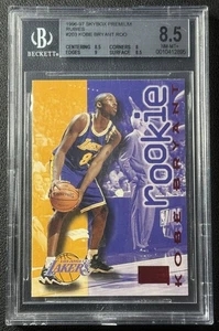 KOBE BRYANT BGS 8.5 1996-97 SKYBOX PREMIUM #203 ROOKIE STAR RUBIES RC LAKERS - Picture 1 of 2