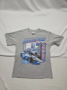 2012 Indianapolis Indy 500 Men's Gray t-shirt Start field Men Sz Med - Picture 1 of 10