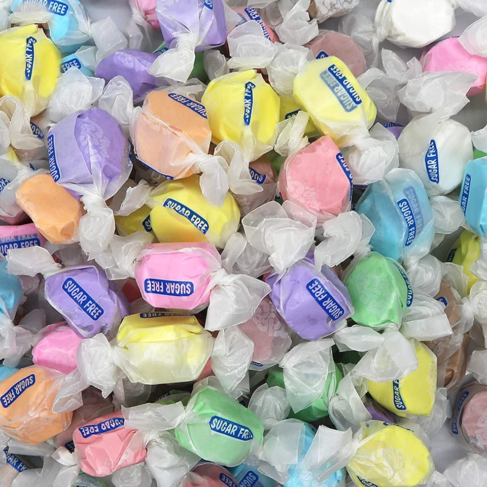 Sugar Salt Water Taffy Town Assortment Candy 5 pounds 2267g Made in USA