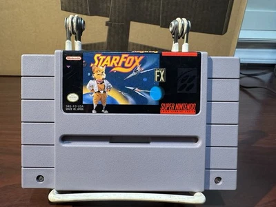 Star fox (Super Nintendo SNES, 1993) Game Cartridge Only Tested - Image 1 of 4