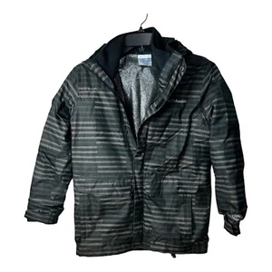 Columbia Interchange Jacket Women Size M Black Thermal Coil Insulated Full Zip - Picture 1 of 6