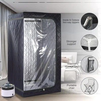 ZONEMEL Portable Steam Sauna - Image 1 of 4