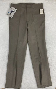 NWT Levis Action Slacks Sz 38x34 Brown Menswear Pants Vintage 70s 80s NOS - Picture 1 of 9