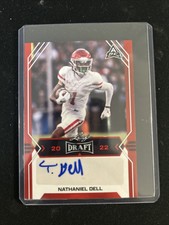2022 Leaf Draft - Autographs Red #BA-ND1 Nathaniel Dell (AU, RC)