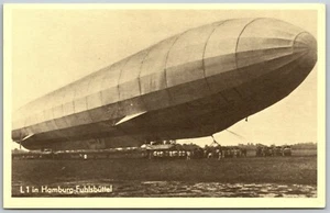 Postal de colección Zeppelin Airship L1 en Hamburgo Fuhlabuttel Alemania - Imagen 1 de 2