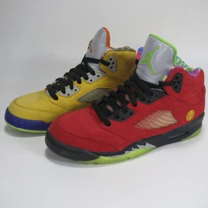 Jordan 5 Retro ‘What The’ US Size 6Y Boys CZ6415-700 Sneakers Nike Pre owned - Picture 1 of 10
