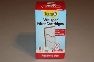 Tetra Whisper Filter Cartridges, Size Small, 6 Pack,NEW in Box, Ready to Use - Picture 1 of 5