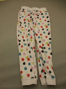 Hanna Andersson Size 12 Girls Multicolor Organic Cotton Blend Pajama Pants 066 - Picture 1 of 7