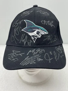 AUTOGRAPHED SAN JOSE SHARKS HAT JR. SHARKS JOE THORTON PAVELSKI HURTL COUTURE - Picture 1 of 14