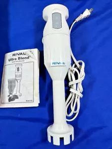 RIVAL Ultra Blend Hand Held Blender , White - Model 951-Great Condition! - Picture 1 of 6