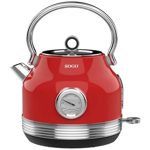 SOGO Human Technology Wasserkocher schnurlos, Überhitzungsschutz,