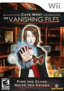 Cate West: The Vanishing Files - Nintendo  Wii Game