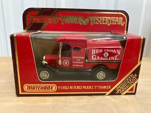 Matchbox - Models of Yesteryear - Y-3 - 1912-16 Ford Model T Tanker - Limited Ed