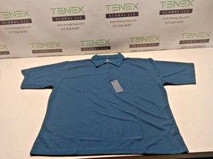 Your Advantage Short Sleeve Polo Shirt Blue Size 2XL (MZ121) - Picture 1 of 5