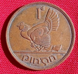 1942  Irish Large Penny In Beautiful MS Condition . - Picture 1 of 5