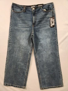Mid-Rise Wide Leg Damenjeans - Future Collective Medium Wash 14 - Bild 1 von 8