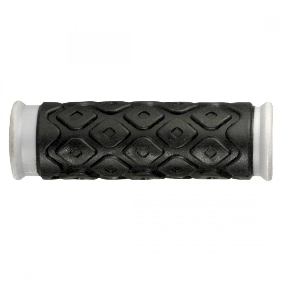 BIKE BICYCLE GRIPS DUAL COMPOUND 100mm BLACK - Image 1 of 1