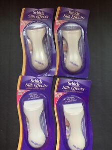 Lot of 4 Schick Silk Effects Razor sets New Old Stock Discontinued 1997 Sealed