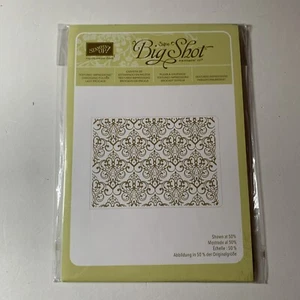 Stampin Up! Sizzix Big Shot Textured Impressions LACY BROCADE Folder Paper - Picture 1 of 2
