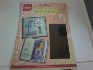 CUTTING DIE/STENCIL  FOR SCRAPBOOKING NEW (EMBROIDERY ) (J369) GEISHA - Picture 1 of 3