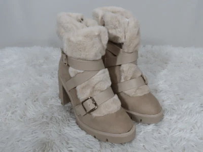 I.N.C. Botines con hebilla International Concepts Bemie desnudos 8,5 m Foto 1 de 4