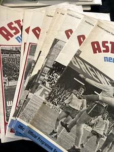 Aston Villa HOME & AWAY programmes 1971/72 3rd Division League & Cup & Youth Cup - Picture 1 of 107