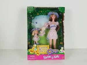 Vintage NEU 1998 Osterhase Spaß Barbie & Kelly Geschenkset Ziel Sonderausgabe *LESEN* - Bild 1 von 18