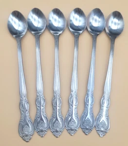 Verona International Silber WM Rogers & Sohn 7-1/4" Eisteelöffel 6er Set - Bild 1 von 7