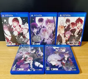 Lot 5 DIABOLIK LOVERS LIMITED V EDITION BLOOD VANDEAD LUNATIC LOST EDEN set Vita - Picture 1 of 17