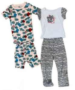 Gymboree NWT American Girl Bitty Baby EUC Lot of 2 Girls Pajama Sets Size 5 - Picture 1 of 8