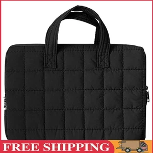 Puffy Laptop Bag w/Handle Laptop Sleeve for 15-15.6Inch Notebook Tablet (black) - Bild 1 von 12