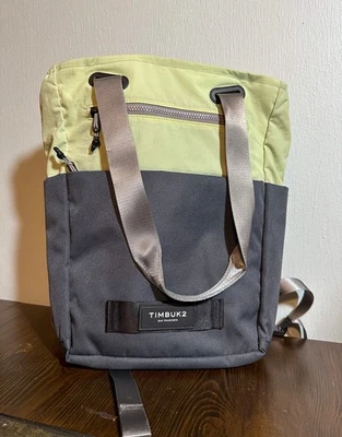 Timbuk2 Scholar Convertible Tote/Backpack Seafoam Green/Navy NWOT - Image 1 of 4