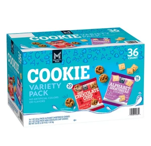 Members Mark Mini Cookies Variety Pack, 1 Unze., 36 Stück - Bild 1 von 4