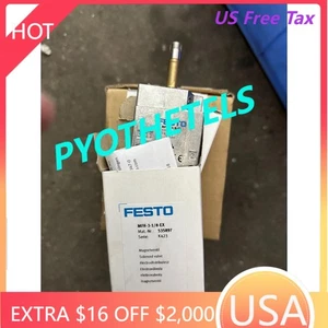US FREE TAX New Festo MFH-3-1/8-EX 535897 Solenoid Valve Brand MFH-3-1/8-EX - Picture 1 of 6